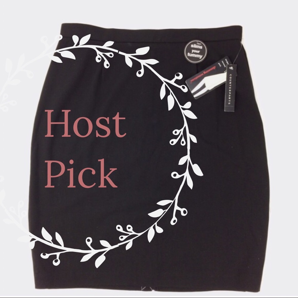 Counterparts- slimming skirt